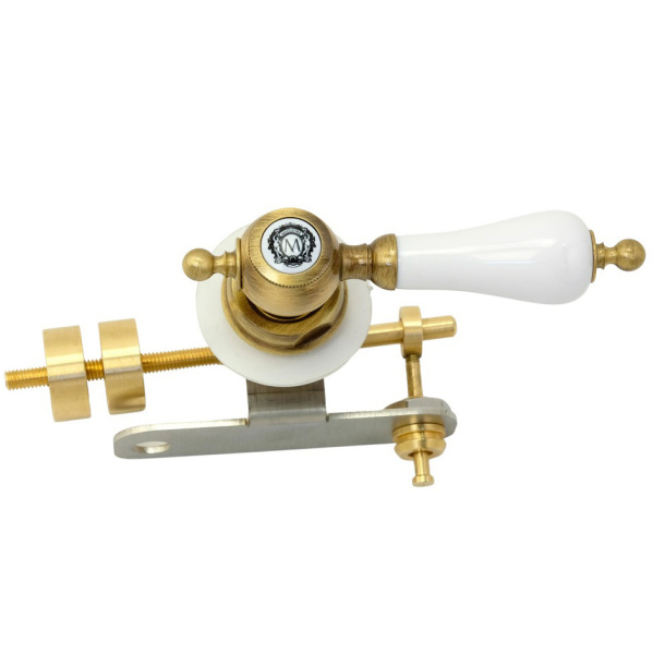 Ручка слива Migliore Ricambi белый/бронза 32085 (детальная фотография)