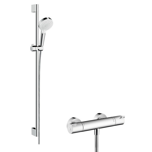 Душевой комплект Hansgrohe Crometta 27813400 (детальная фотография)