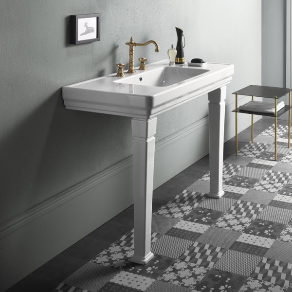 Ножка под раковину 1шт. GSI Classic 8772 8772 11 (детальная фотография), двойные