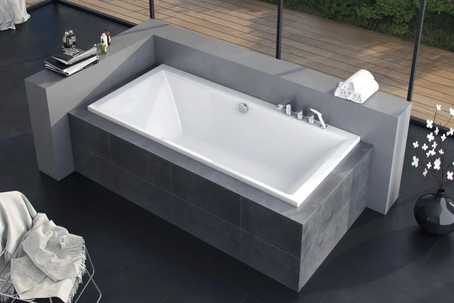 Ванна акриловая Excellent Crown Grand 190 х 90 см WAEX.CRG19WH (детальная фотография), 190х90