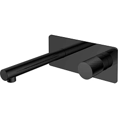 Смеситель для раковины Boheme Stick черный матовый