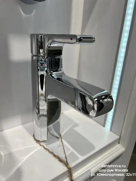 Смеситель для раковины Jacob Delafon Singulier однорычажный E10860-CP (детальная фотография), на раковину