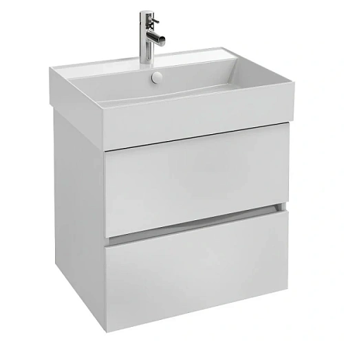 Тумба под раковину Jacob Delafon Tolbiac 60 см белый лак - фото 5