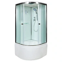 Душевая кабина Deto D 90х90 см с сиденьем
