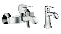 Смеситель для ванны Hansgrohe Metris Classic 31478000