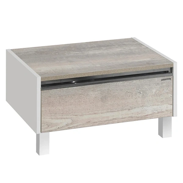 Тумба напольная Акватон Капри 60 см бетон пайн 1A231003KPDA0 (детальная фотография)