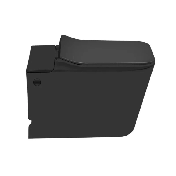 Унитаз с инсталляцией SantiLine черный SL-5032MB (детальная фотография) index_1