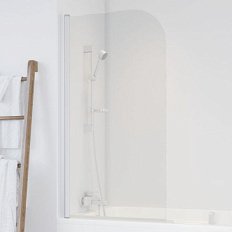 Душевая шторка на ванную стекло прозрачное Vegas-glass EV 76 01