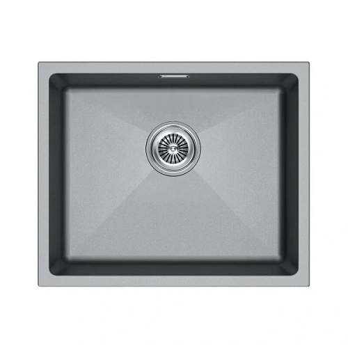 Мойка для кухни Paulmark Lumi 55 см серый металлик - фото 7