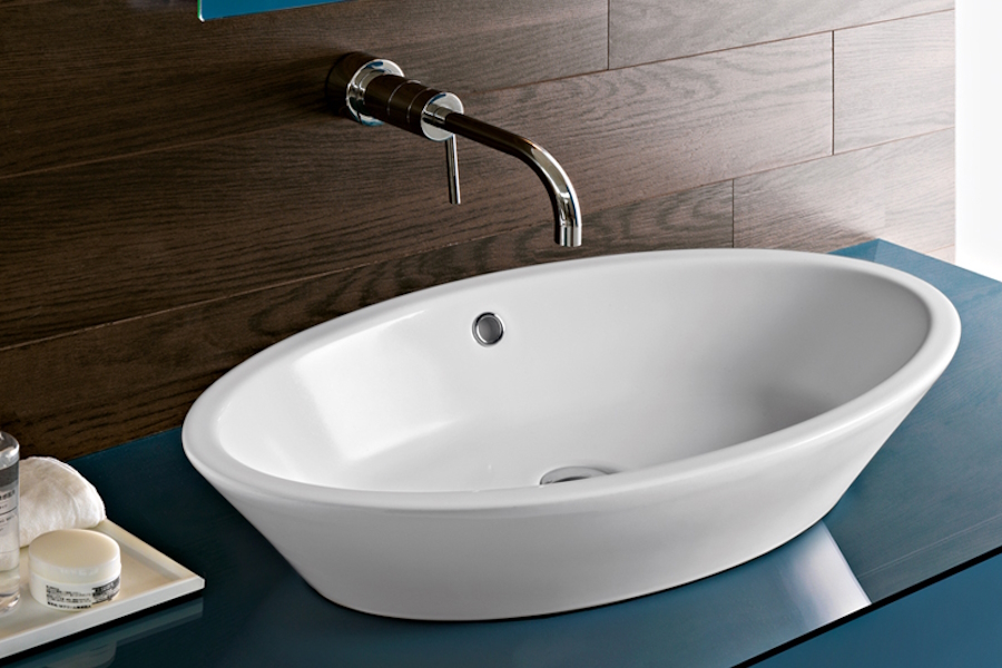 Раковина Hatria Happy Hour Y0M901 70х40 см (детальная фотография), современные, hi-tech