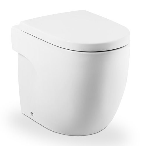 Унитаз напольный Roca Meridian 347247000 приставной, под скрытый бачок (детальная фотография)