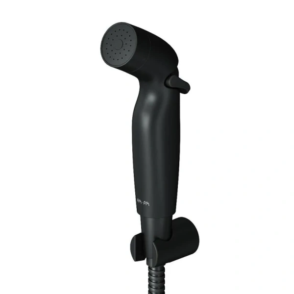 Гигиенический душ с держателем и шлангом Am.Pm черный матовый F0202022 (детальная фотография)