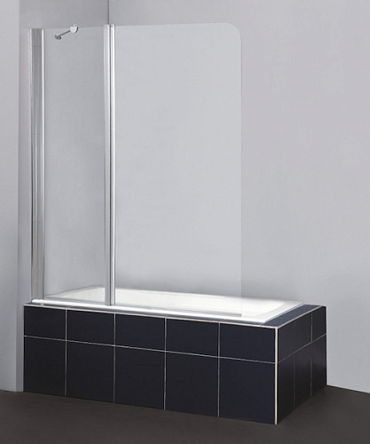 Шторка для ванны BelBagno Sela 120х140 см стекло прозрачное - фото 1