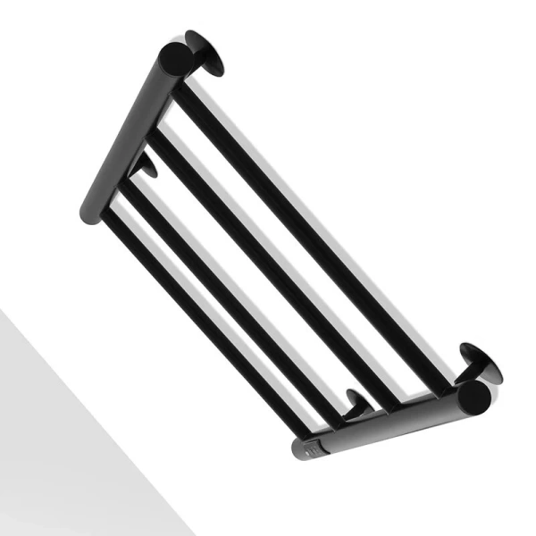 Полотенцесушитель электрический Energy Round 40x60 см черный матовый EETR0ROUND604R905M (детальная фотография), черный