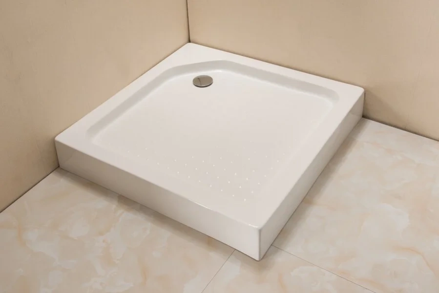 Душевой поддон Grossman Pragma 90х90 см квадратный PR-ST-90Q (детальная фотография), недорогие