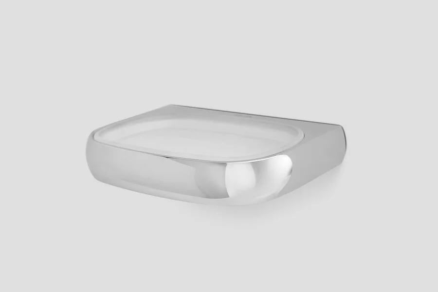 Мыльница Am.Pm Sensation стеклянная A3034200 (детальная фотография), настенные