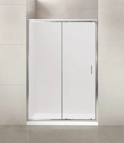Душевая дверь в нишу BelBagno Uno 155 см с матовым стеклом - фото 1