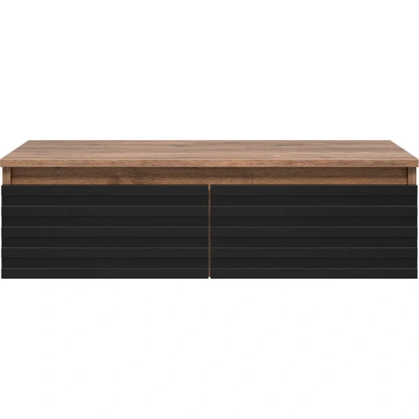 Тумба подвесная Brevita Dakota 80 см черная DAK-009080-19-022Я (детальная фотография), 80 см