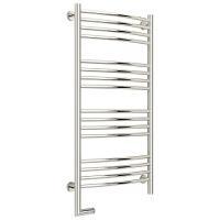 Полотенцесушитель электрический левый, цвет без покрытия перемычка выгнутая Сунержа Богема 2.0 1000х500