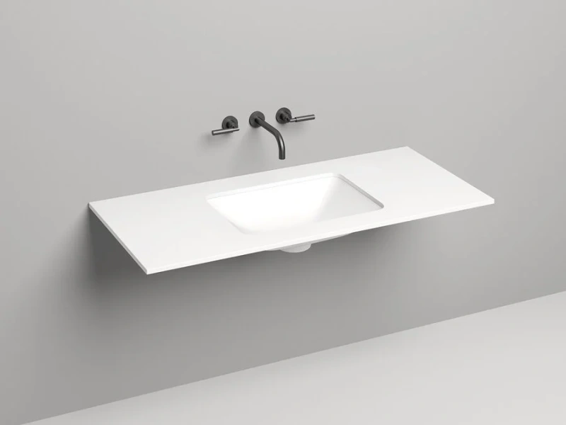 Столешница Salini Costa 120 см белый матовый 200123M (детальная фотография), в наличии index_4