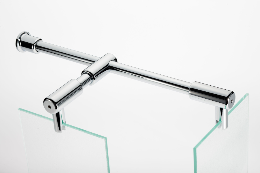 Душевая перегородка стекло шиншилла Vegas-glass EAF 86 02 (детальная фотография), рифленые