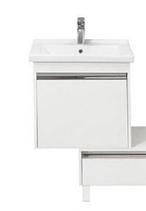 Тумба под раковину подвесная Акватон Капри 60 см белый глянец