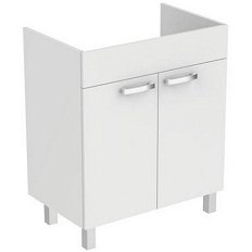 Тумба под раковину напольная Ideal Standard Tempo 70 см белый лак глянцевый