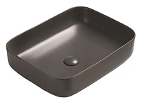Раковина Azario 50 см темно-серая матовая