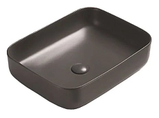 Раковина Azario 50 см темно-серая матовая