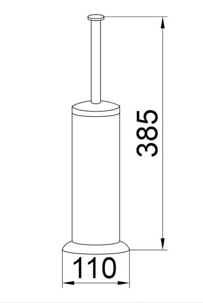 Ершик Boheme Chiaro золото 10509 (детальная фотография), классические, ретро
