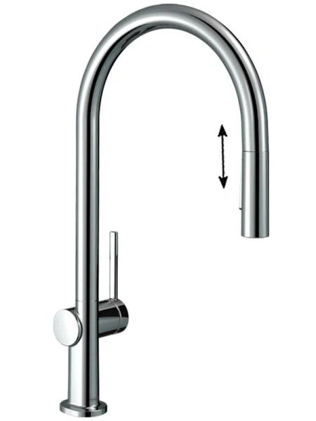 Смеситель для кухни Hansgrohe Talis M54 72801 однорычажный (детальная фотография)