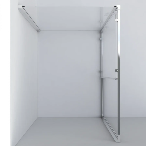 Душевой уголок Vincea Garda 100х80 см стекло прозрачное VSR-1G8010CL (детальная фотография), хром