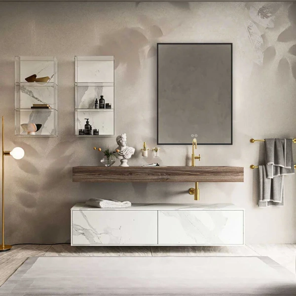 Зеркало с подсветкой Vincea 50 см с функцией антизапотевания VLM-3VN500B-2 (детальная фотография), полотно