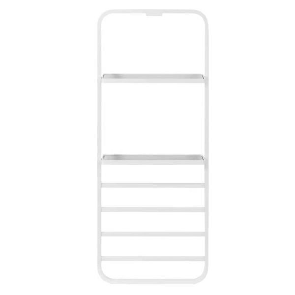 Полотенцесушитель электрический Black&White Moon 40x101 см белый матовый 337WN (детальная фотография)