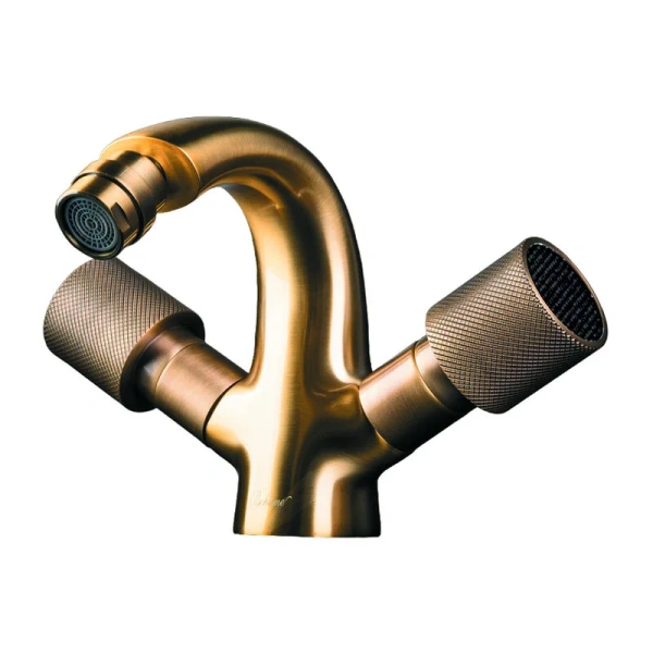 Смеситель для биде Boheme Royal Cristal бронза/черный 316-Royal/CRST black (детальная фотография)