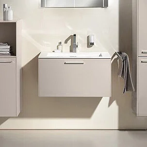 Тумба под раковину, цвет кашемир матовый, Keuco Royal 60 32141 450000 (детальная фотография)