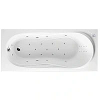 Ванна гидромассажная Excellent Sekwana Ultra Nano 170 x 75 см, цвет белый/хром, WAEX.SEK17.ULTRATNANO.CR