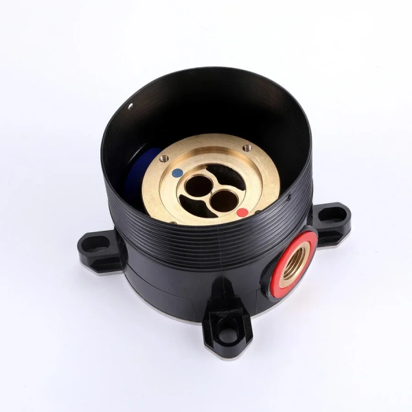 Смеситель для раковины Abber Daheim золото матовое AF8215G (детальная фотография), прямоугольная форма, с душевой лейкой