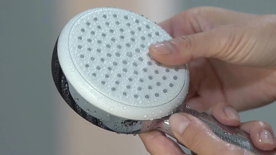 Лейка для душа Hansgrohe Crometta 100 1jet белый/хром 26825400 (детальная фотография), хром, белые