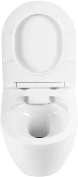 Унитаз подвесной BelBagno Loto безободковый BB070CHR/SC (детальная фотография), белые index_1