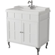 Тумба под раковину напольная Caprigo Borgo 80 см белая