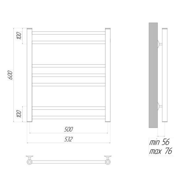 Схема (детальная фотография), лесенка, вертикальные