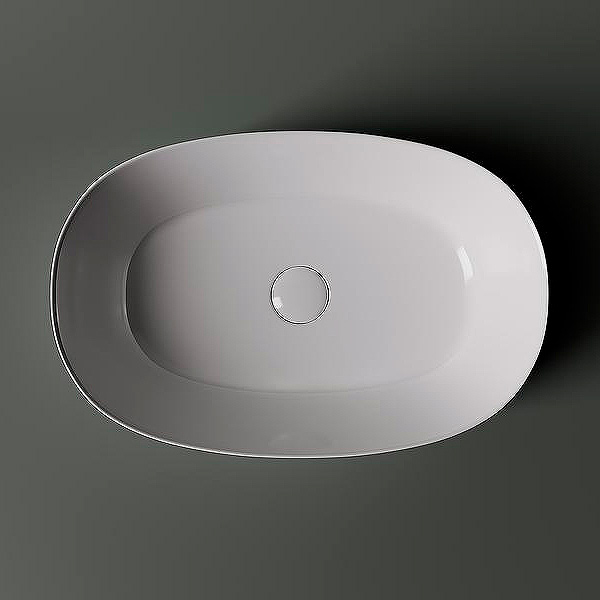 Раковина Ceramica Nova Element 54 см накладная CN5023 (детальная фотография), современные, hi-tech