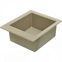 Мойка для кухни Акватон Линеа 43 см серый шелк