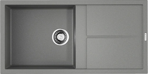 Мойка для кухни Omoikiri Sumi 100-GR 100 см leningrad grey - фото 6
