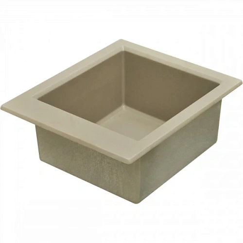 Мойка для кухни Акватон Линеа 43 см серый шелк - фото 5