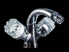 Смеситель для биде Boheme Crystal двухвентильный