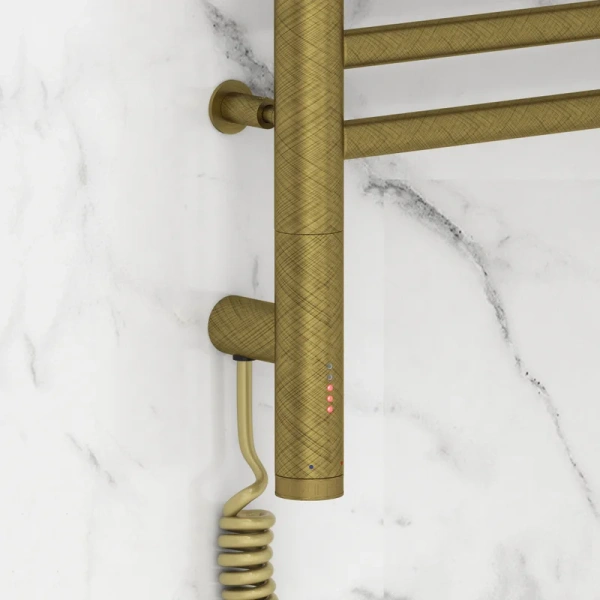 Полотенцесушитель электрический Сунержа Богема 3.0 50х80 см левый состаренная бронза 05-5806-8050 (детальная фотография), современные, hi-tech