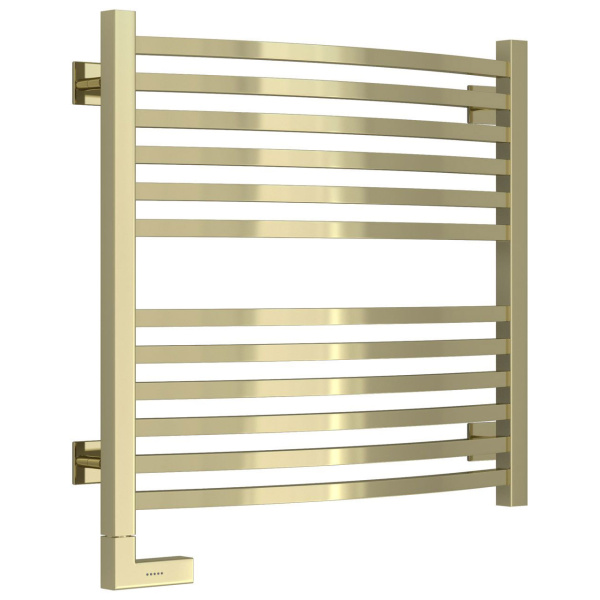 Полотенцесушитель электрический Сунержа Аркус 2.0 60х60 см из нержавеющей стали (детальная фотография), из нержавеющей стали, без полки, неповоротные, с терморегулятором 