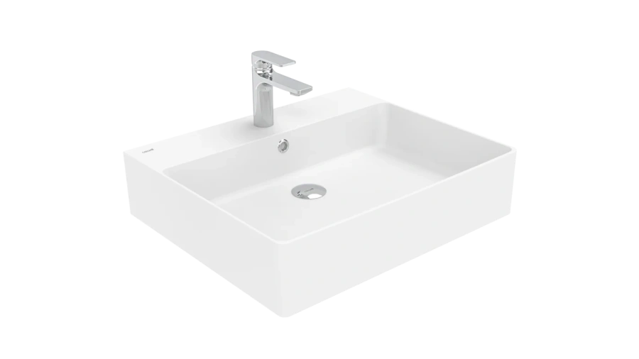 Раковина Creavit Volga 60 см прямоугольная VX260-00CB00E-0000 (детальная фотография)